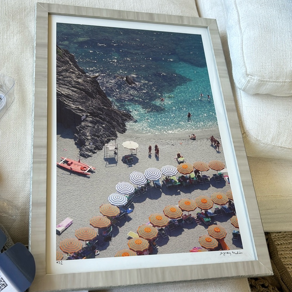 Signed gray Malin picture